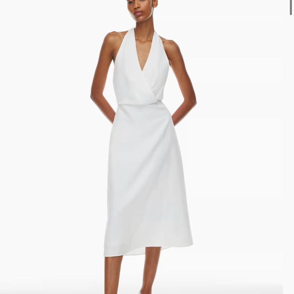 Aritzia catalyst linen dress